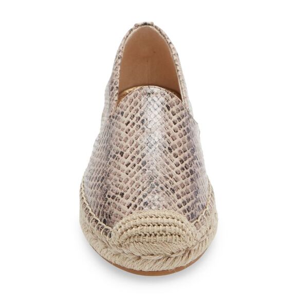 NWT SAM EDELMAN Womens Brown Snake Skin Print  Karlita   Espadrille Shoes 9 M - Picture 2 of 4